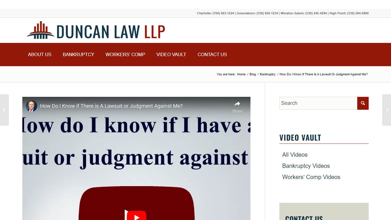 How Do I Know If There Is A Lawsuit Or Judgment Against Me?